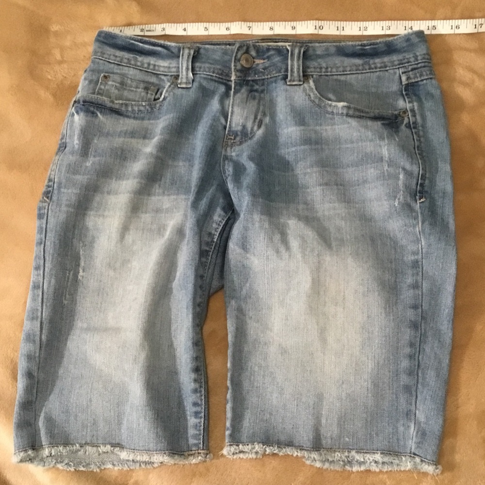 Aeropostale Medium Blue Denim Shorts
